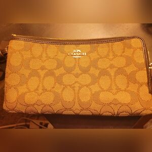Coach large wallet/wristlet